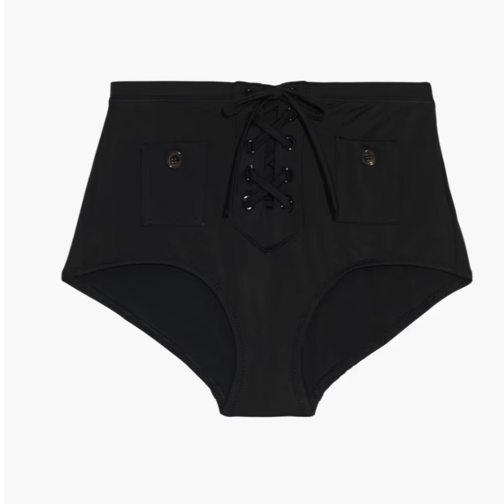 Solid and Striped Safari Penny bottom black XS swimsuit